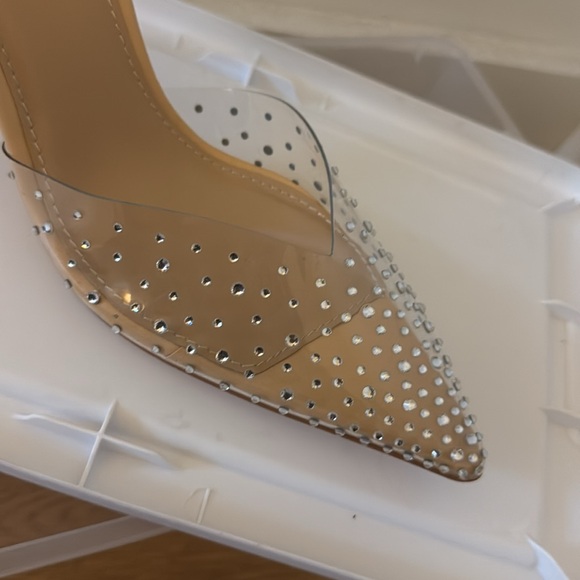 Clear/Rhinestone Swingbacks - Picture 2 of 3